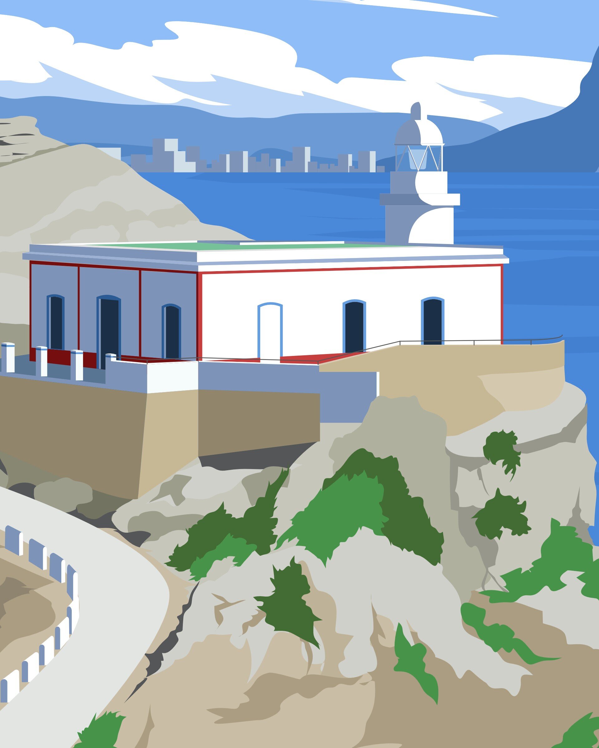 Print Faro de l'Albir - 3