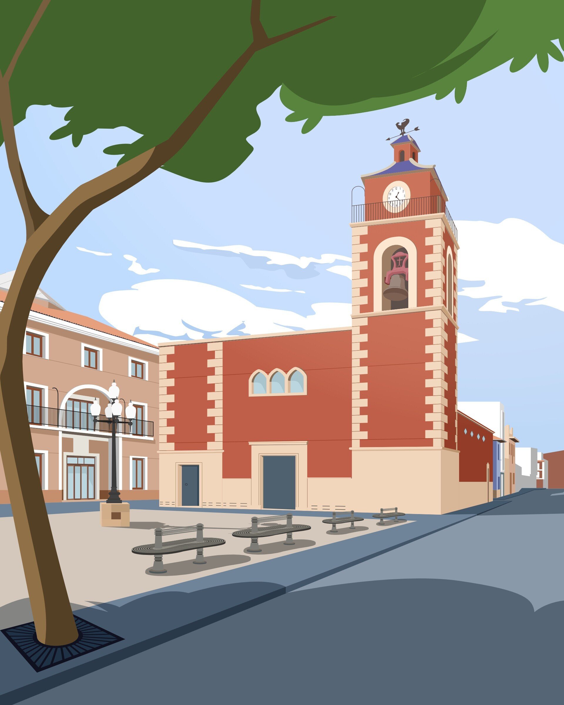 Print Iglesia Parroquial Santa Teresa de Campello - 5