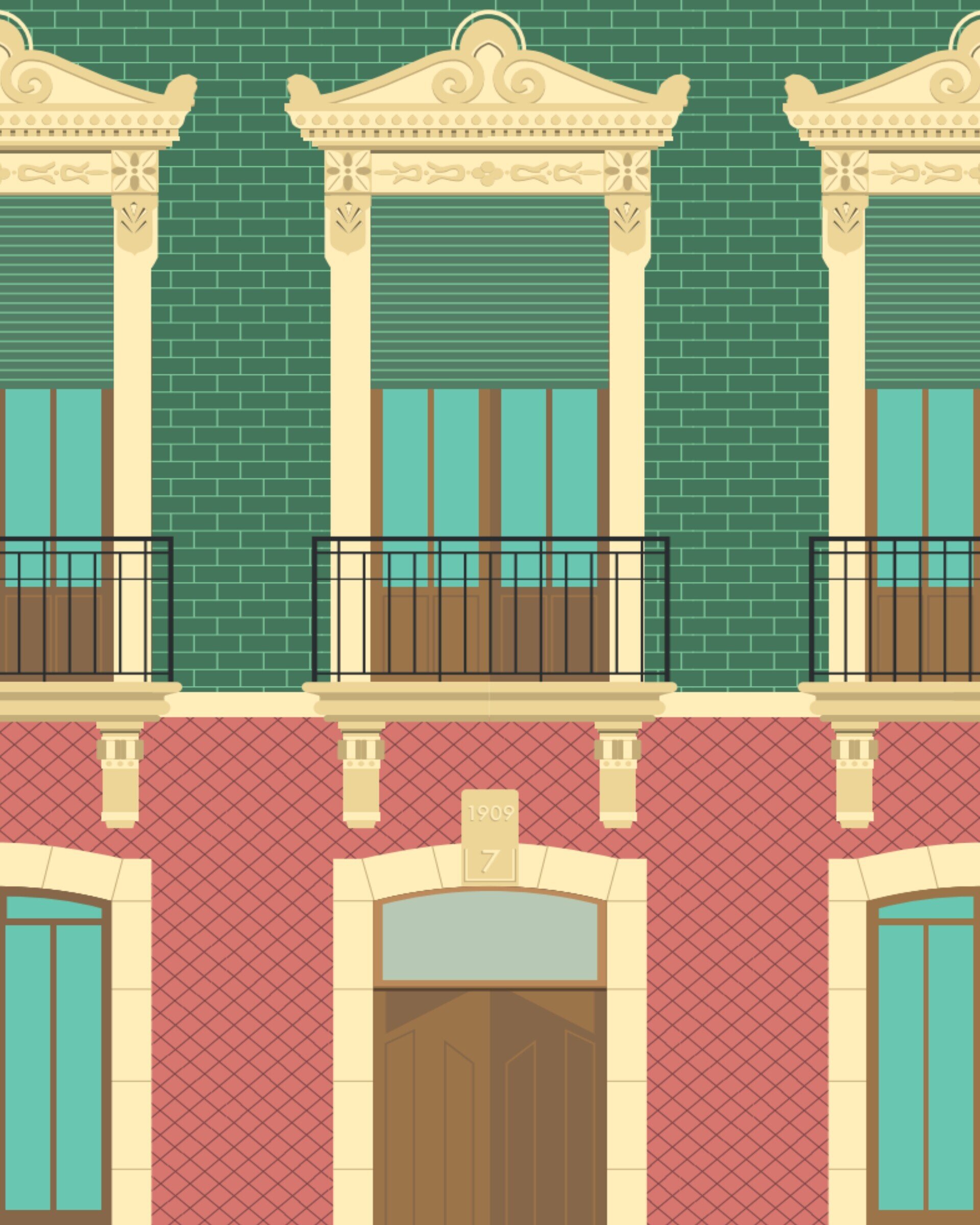 Print Casa en el Raval - 3