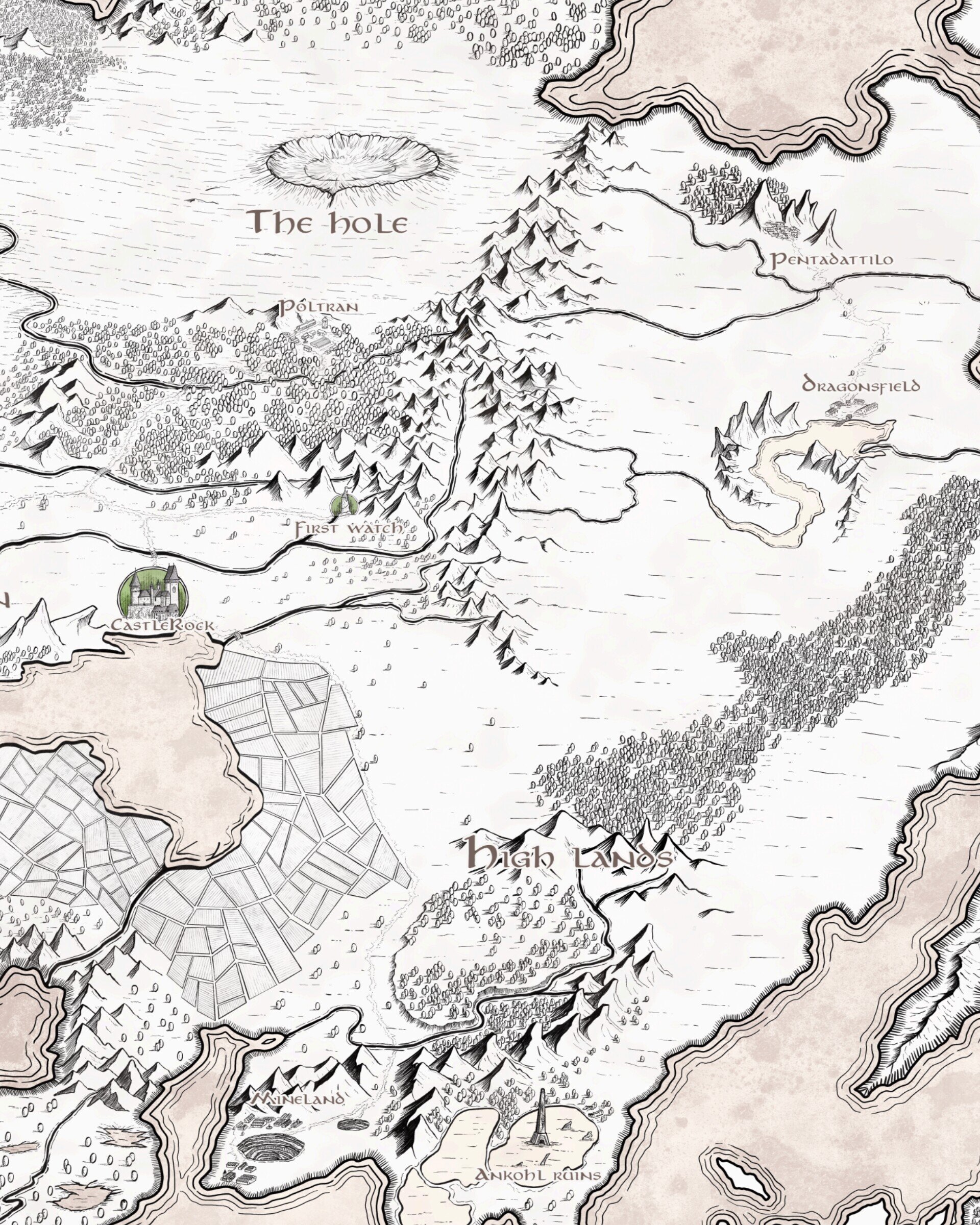 Mapa Asthradia - 2
